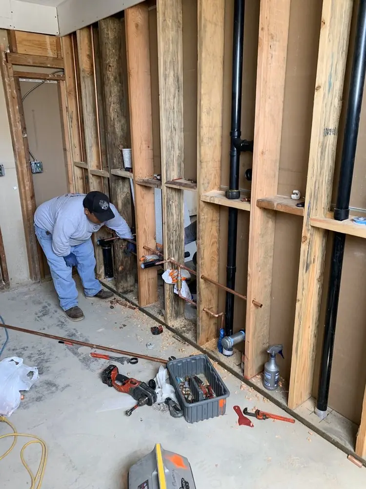 Commercial rough-in plumbing for Gas Line Repair in South Bradenton